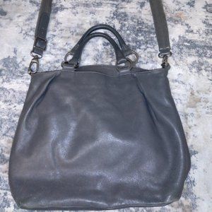 HOBO Leather Bag Cross body strap and short handle